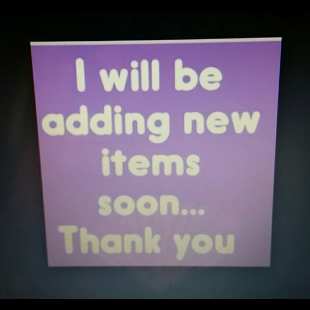 Adding new items soon